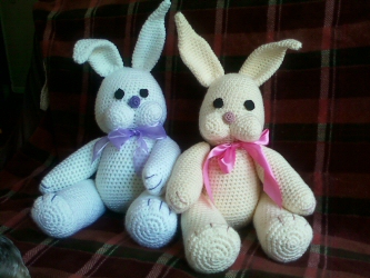 Celtic Coterie Two Bunnies